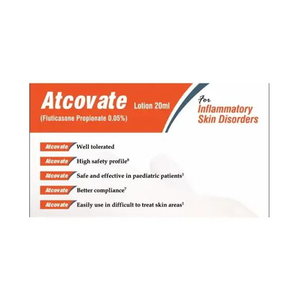 Atcovate Lotion 0.05% 20Ml