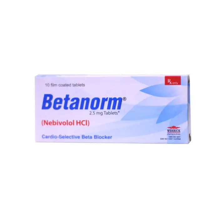 Betanorm Tablets 2.5Mg (1 Box = 1 Strip)(1 Strip = 10 Tablets)