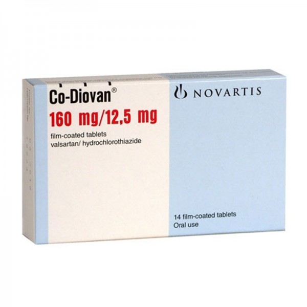 Co-Diovan Tablets 160Mg/12.5Mg (1 Box = 2 Strips) (1 Strip = 14 Tablets)