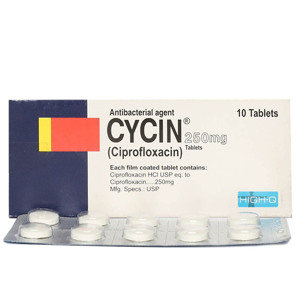 Cycin Tablets 250Mg (1 Box = 1 Strip)(1 Strip = 10 Tablets)
