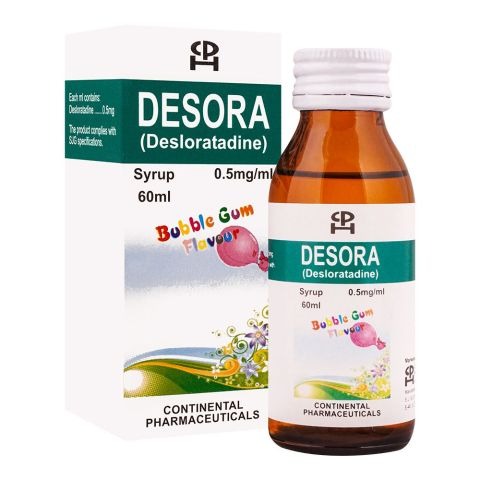 Desora 60Ml Syrup 0.5Mg/Ml