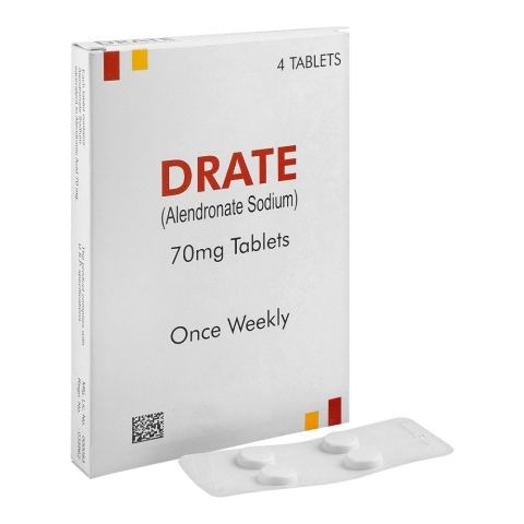 Drate Tablets 70Mg (1 Box = 1 Strip)(1 Strip = 4 Tablets)
