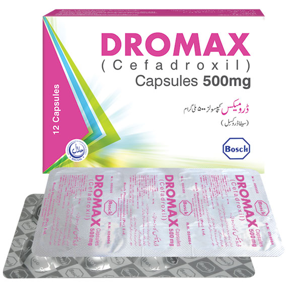 Dromax Capsules 500Mg (1 Strip = 6 Capsules)