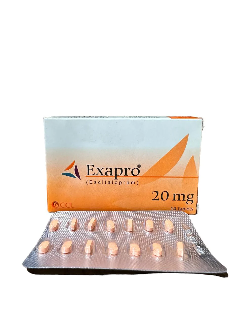 Exapro Tablets 20Mg (1 Box = 1 Strip)(1 Strip = 14 Tablets)