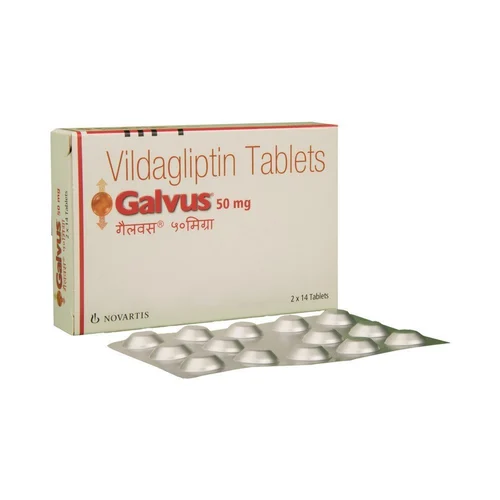 Galvus Tablets 50Mg (1 Box = 2 Strips) (1 Strip = 14 Tablets)