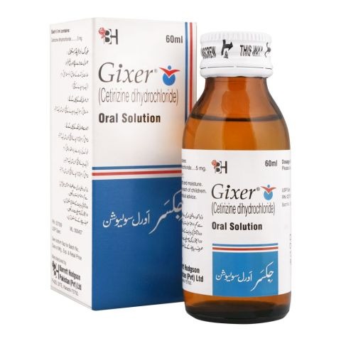 Gixer 60Ml Syrup 1Mg/Ml