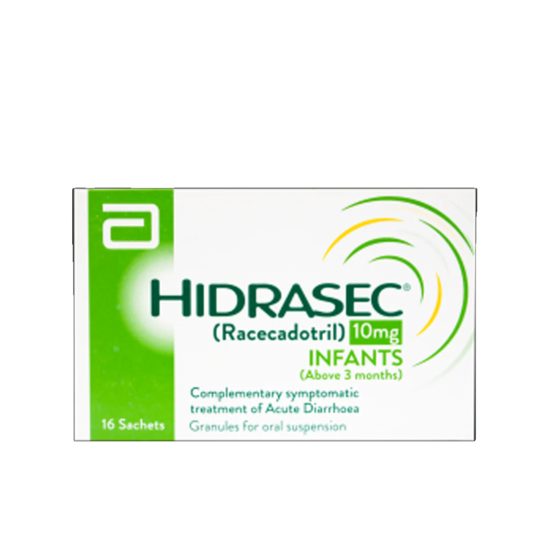 Hidrasec Sachets 10Mg (1 Box = 16 Sachets)
