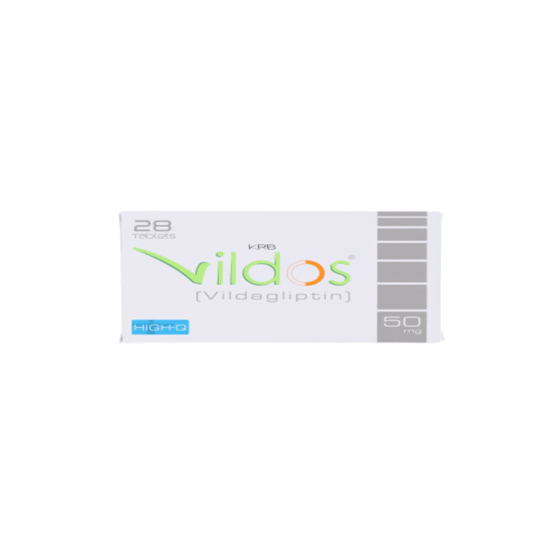 Vildos Tablets 50Mg (1 Box = 2 Strips) (1 Strip = 14 Tablets)