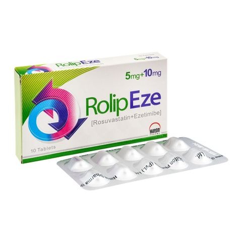 Rolip Eze Tablet 20/10Mg (1 Strip = 10 Tablets)