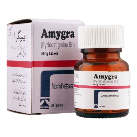 Amygra Tablets 60Mg (1 Bottle = 20 Tablets)