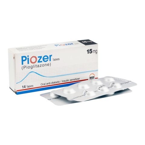 Piozer Tablets 15Mg (1 Strip = 7 Tablets)