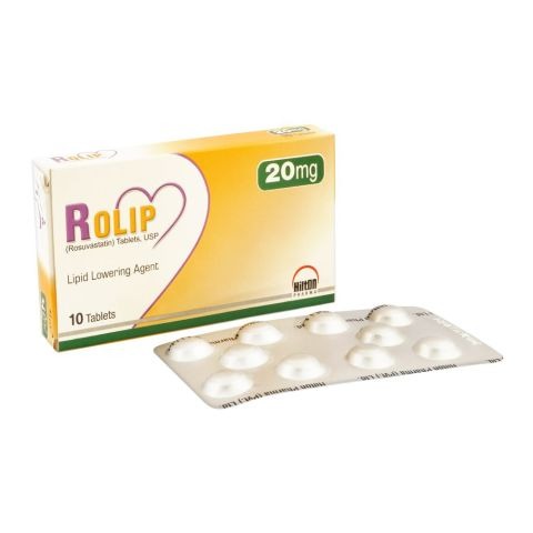 Rolip Tablets 20Mg (1 Box = 1 Strip)(1 Strip = 10 Tablets)