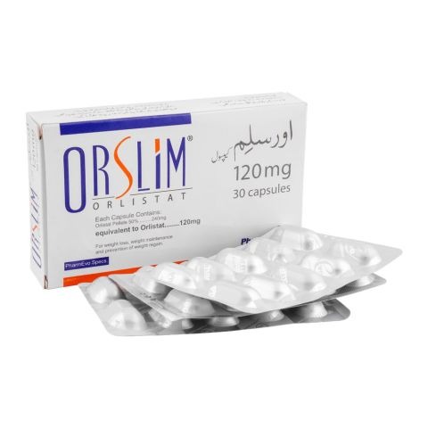 Orslim Capsules 120Mg (1 Strip = 10 Capsules)