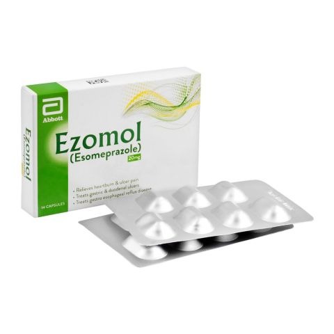 Ezomol Capsules 40Mg (1 Strip = 7 Capsules)