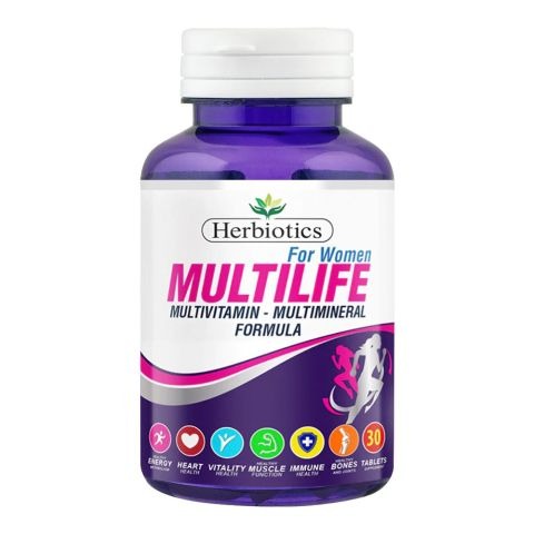 Herbiotics Multilife For Women (1 Bottle = 30 Tablets)