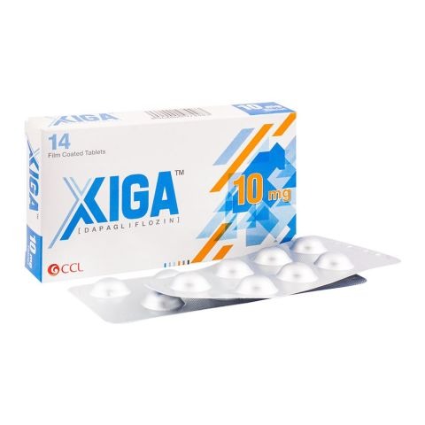 Xiga Tablets 10Mg (1 Strip = 7 Tablets)