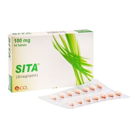 Sita Tablets 100Mg (1 Box = 1 Strip)(1 Strip = 14 Tablets)