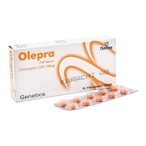 Olepra Tablets 10Mg (1 Box = 1 Strip)(1 Strip = 10 Tablets)