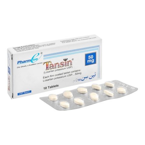 Tansin Tablets 50Mg (1 Box = 1 Strip)(1 Strip = 10 Tablets)