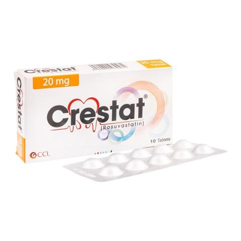 Crestat Tablets 20Mg (1 Box = 1 Strip)(1 Strip = 10 Tablets)