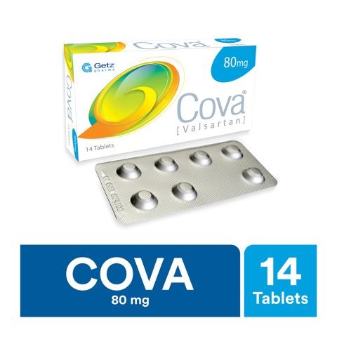 Cova Tablets 80Mg ( 1 Box = 4 Strips) (1 Strip = 7 Tablets)