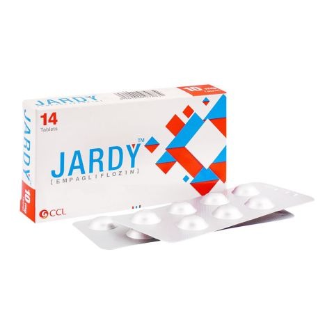 Jardy Tablets 10Mg (1 Box = 2 Strips) (1 Strip = 7 Tablets)