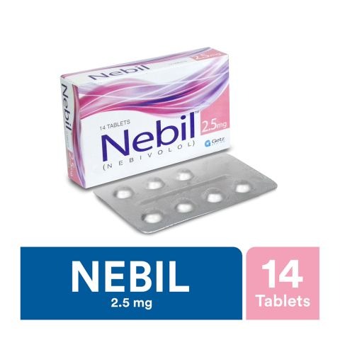 Nebil Tablets 2.5Mg (1 Box = 4 Strips) (1 Strip = 7 Tablets)
