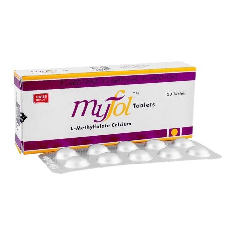 Myfol Tablets 400Mcg (1 Box = 3 Strips) (1 Strip = 10 Tablets)