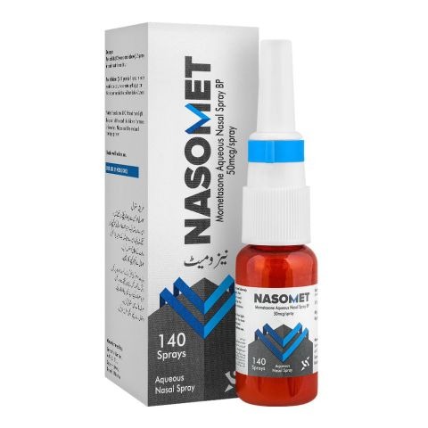 Nasomet Nasal Spray 50Mcg