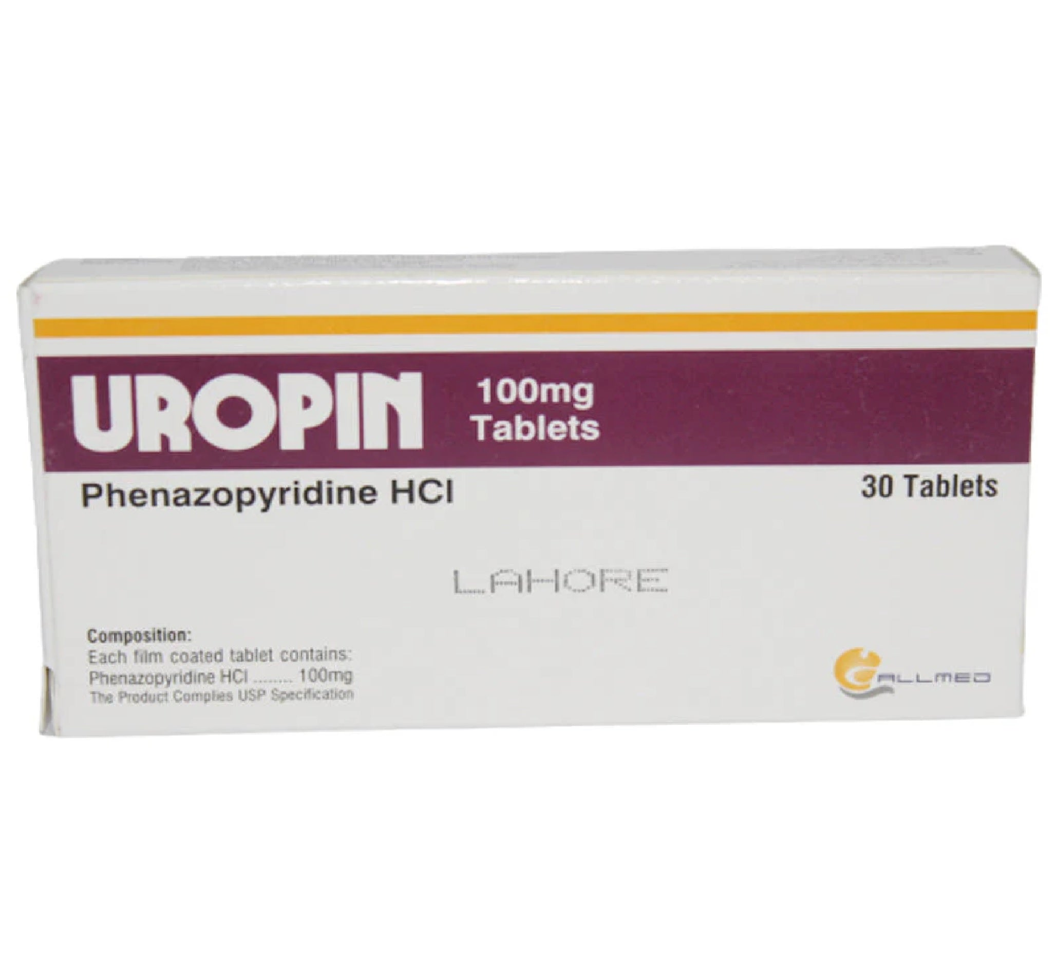 Uropin Tablets 100Mg (1 Strip = 10 Tablets)