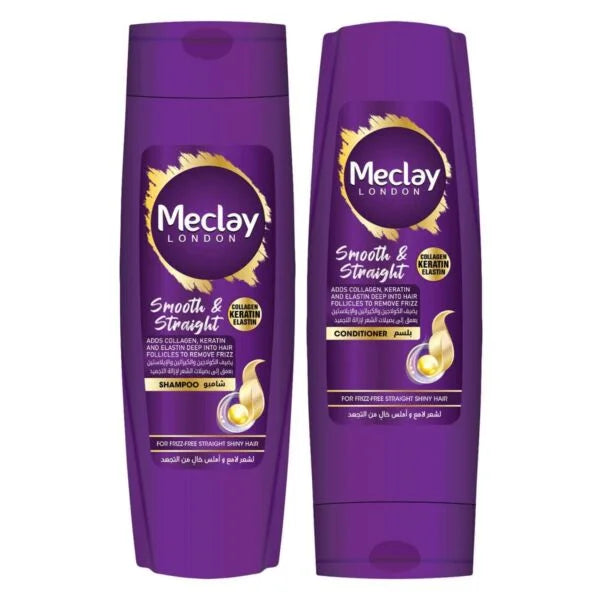 Meclay London Smooth & Straight Shampoo 360Ml