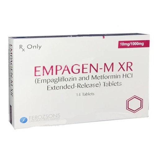 Empagen M Xr 10/1000mg Tab 14`S