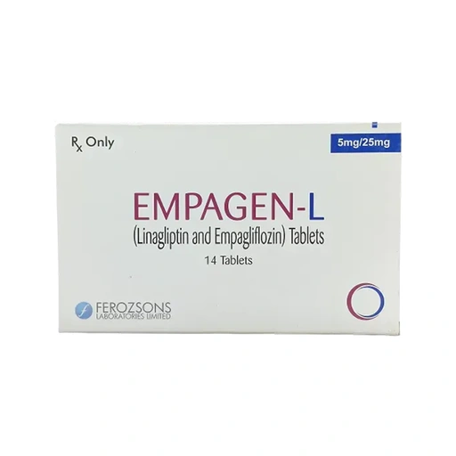 Empagen L (5/25mg) 14 Tablets