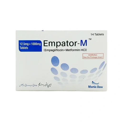 Empator M 12.5/1000mg Tab 14s