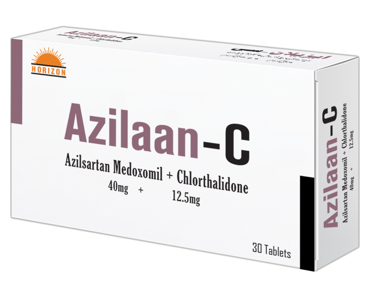 Azilaan C 40/12.5mg (30 Tablet / Pack)