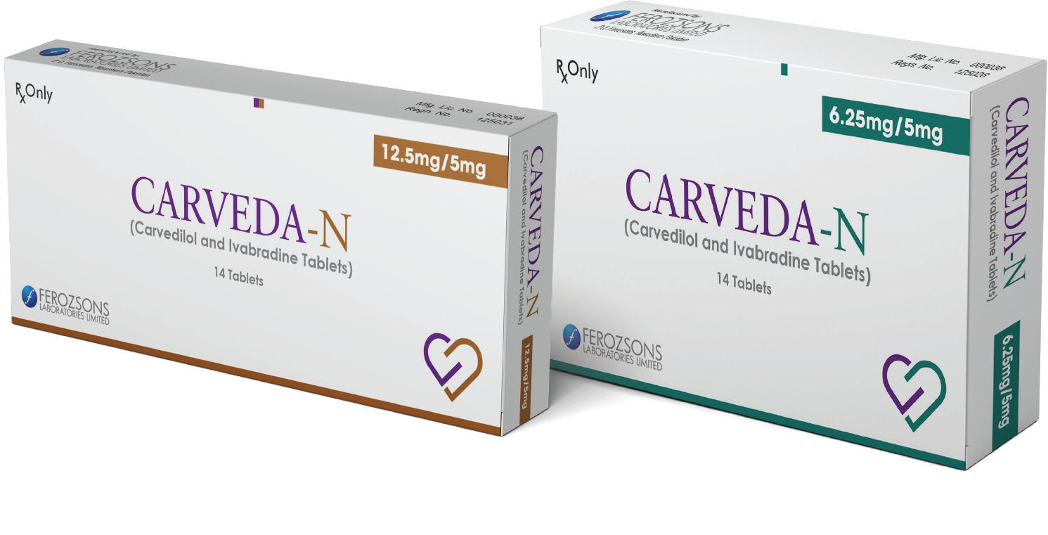 Carveda N 6.25mg/5mg (14 Tablet / Pack)
