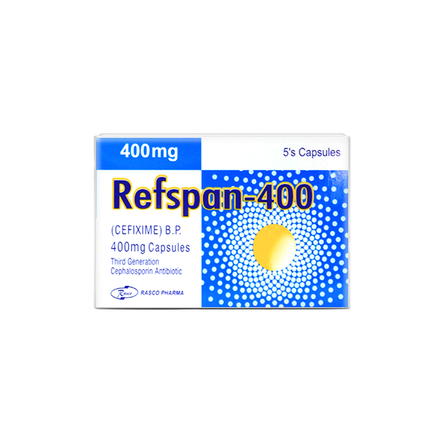 Refspan 400mg Cap 5s