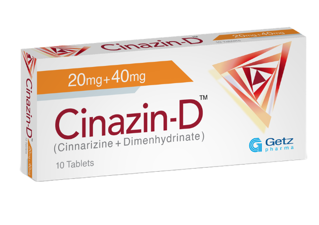 Cinazin D (10 Tablet / Pack)