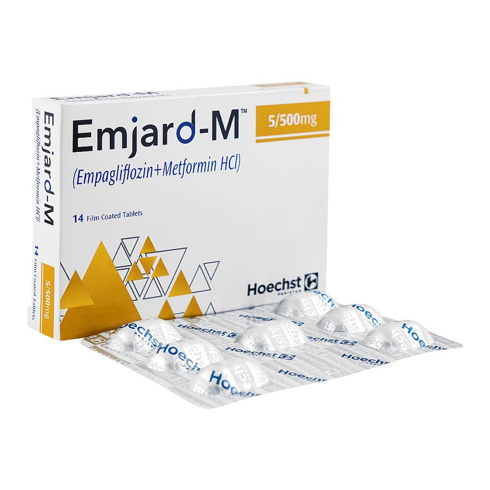 Emjard M 5mg/500mg (14 Tablet / Pack)