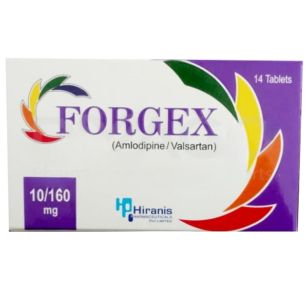 Forgex 10/160mg (14 Tablet / Pack)
