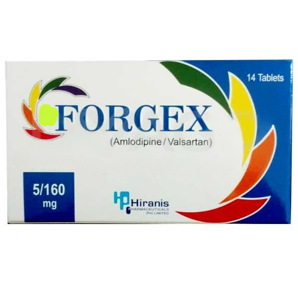Forgex 5/160mg (14 Tablet / Pack)
