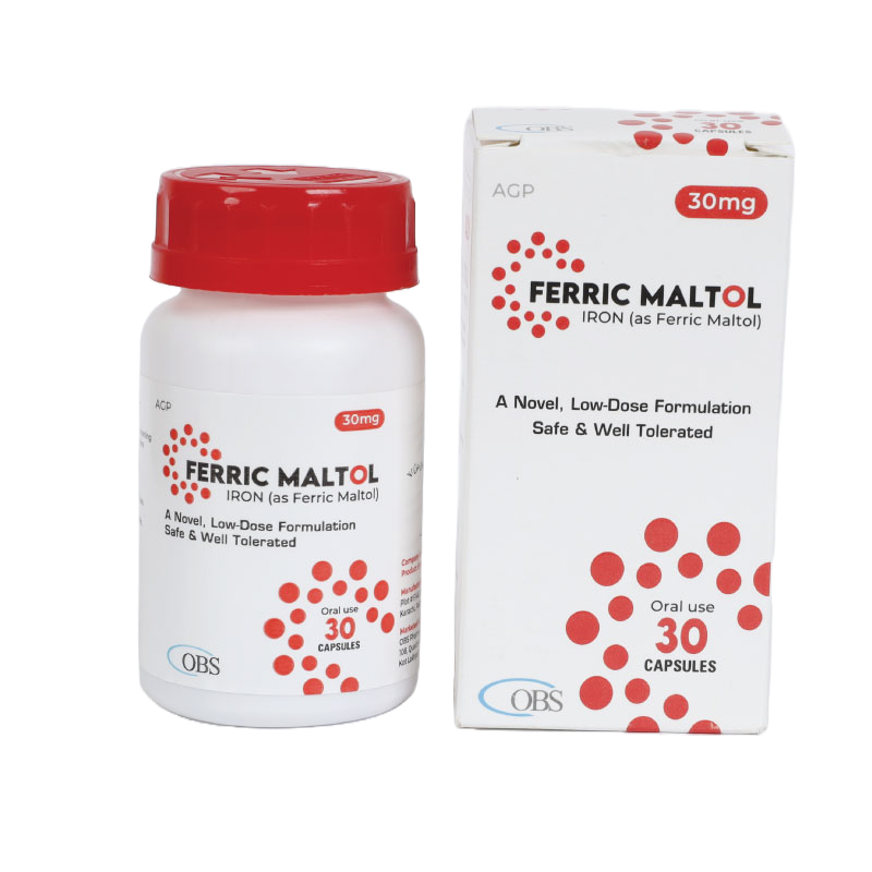 Ferric Maltol Cap 30mg 30s