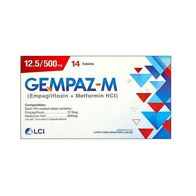 Gempaz M 12.5/500mg (14 Tablet / Pack)