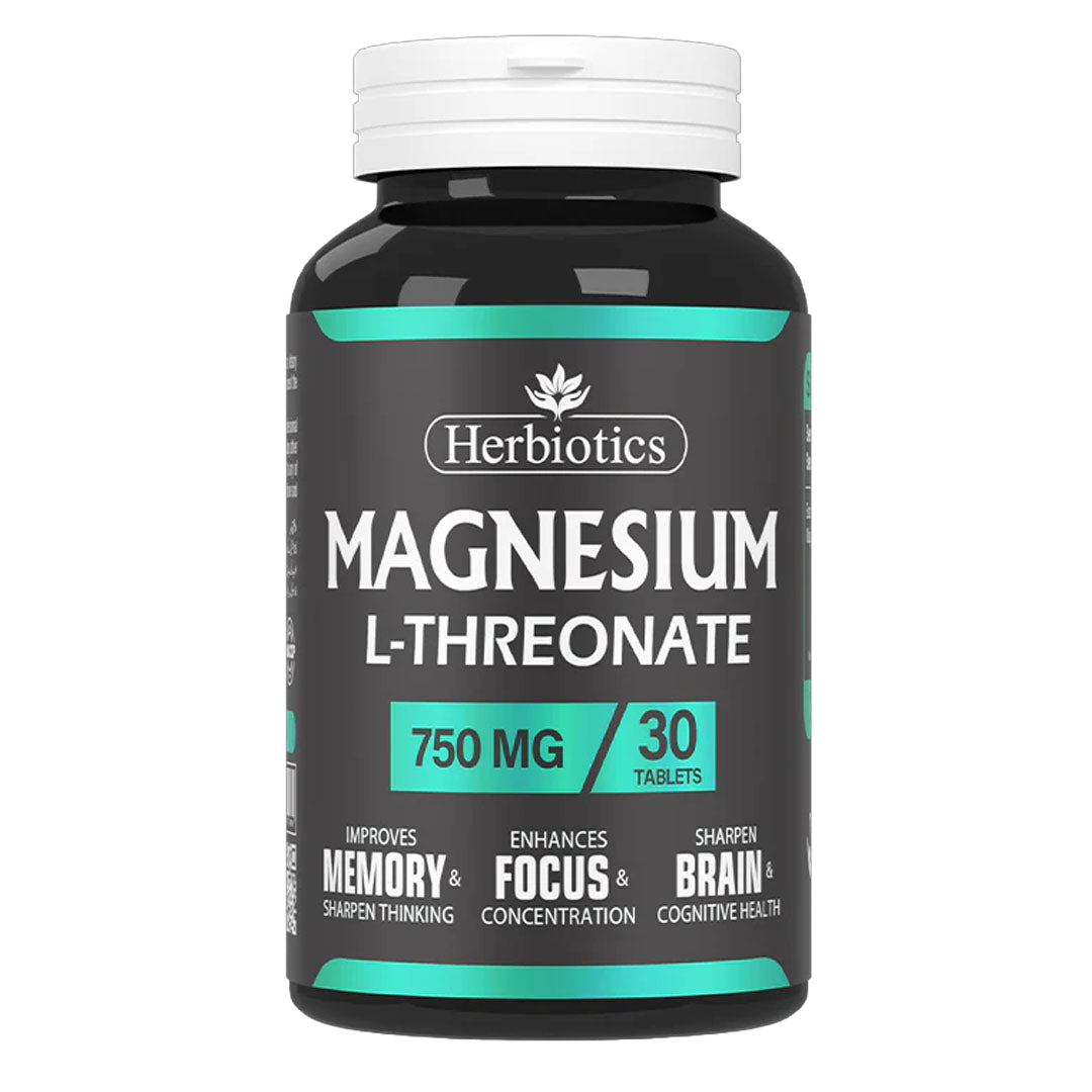Herbiotics Mag L-Threonate 750mg (30 Tablet / Pack)