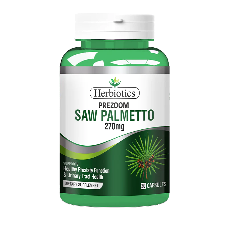 Herbiotics Saw Palmetto 450mg (30 Capsule / Pack)