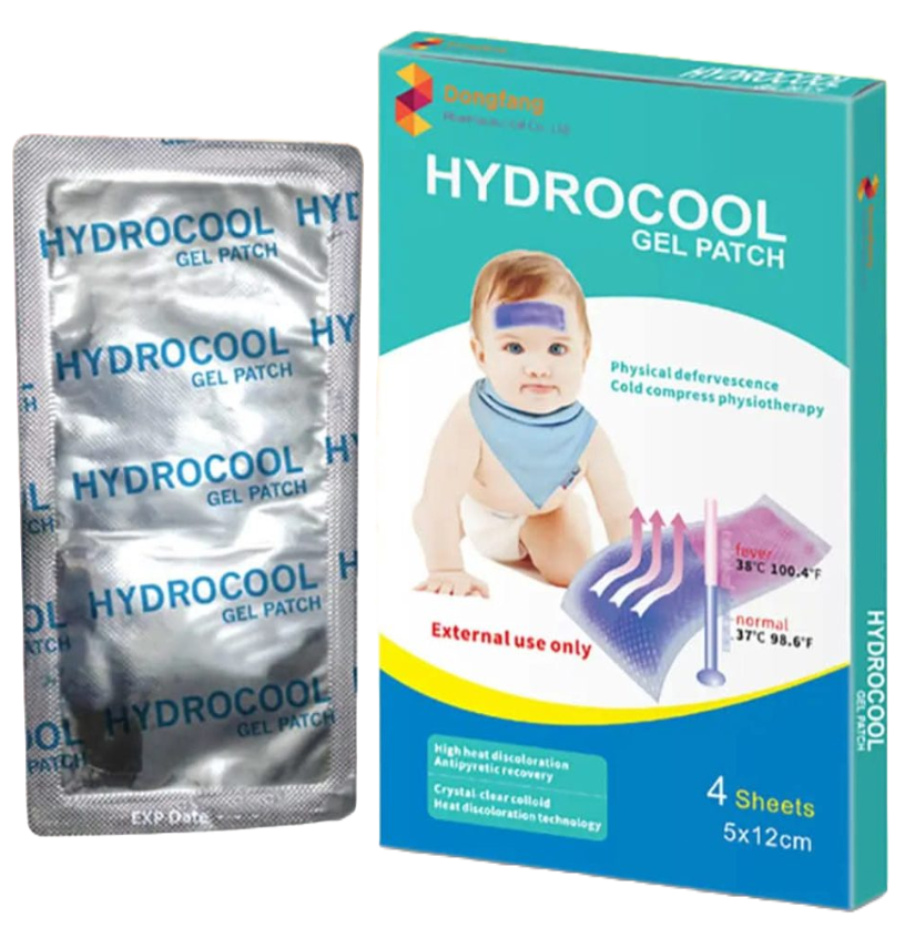 Hydrocool Gel Patch5Cmx12Cm (4 Pieces / Pack)