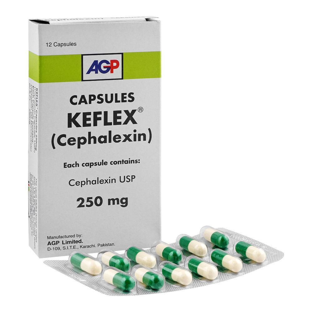 Keflex 250mg (12 Capsule / Pack)