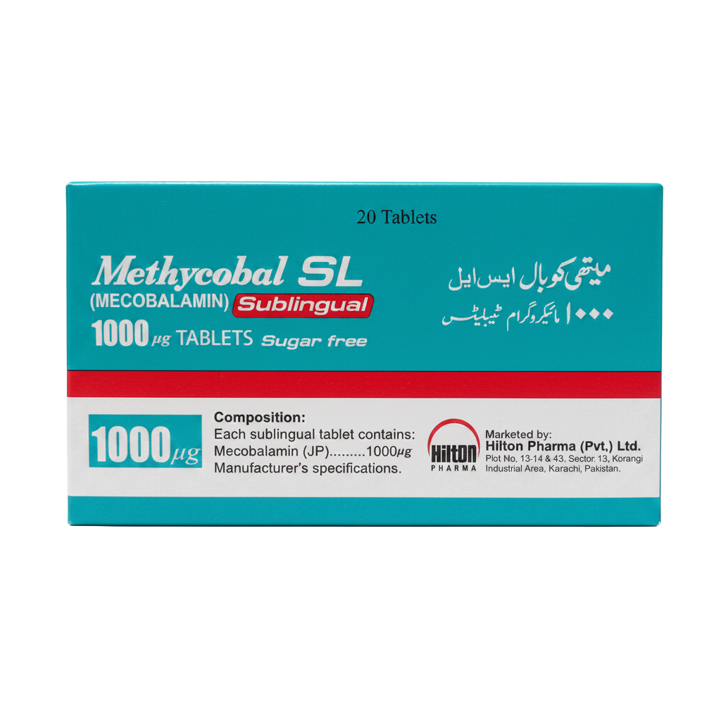 Methycobal SL 1000mcg (20 Tablet / Pack)