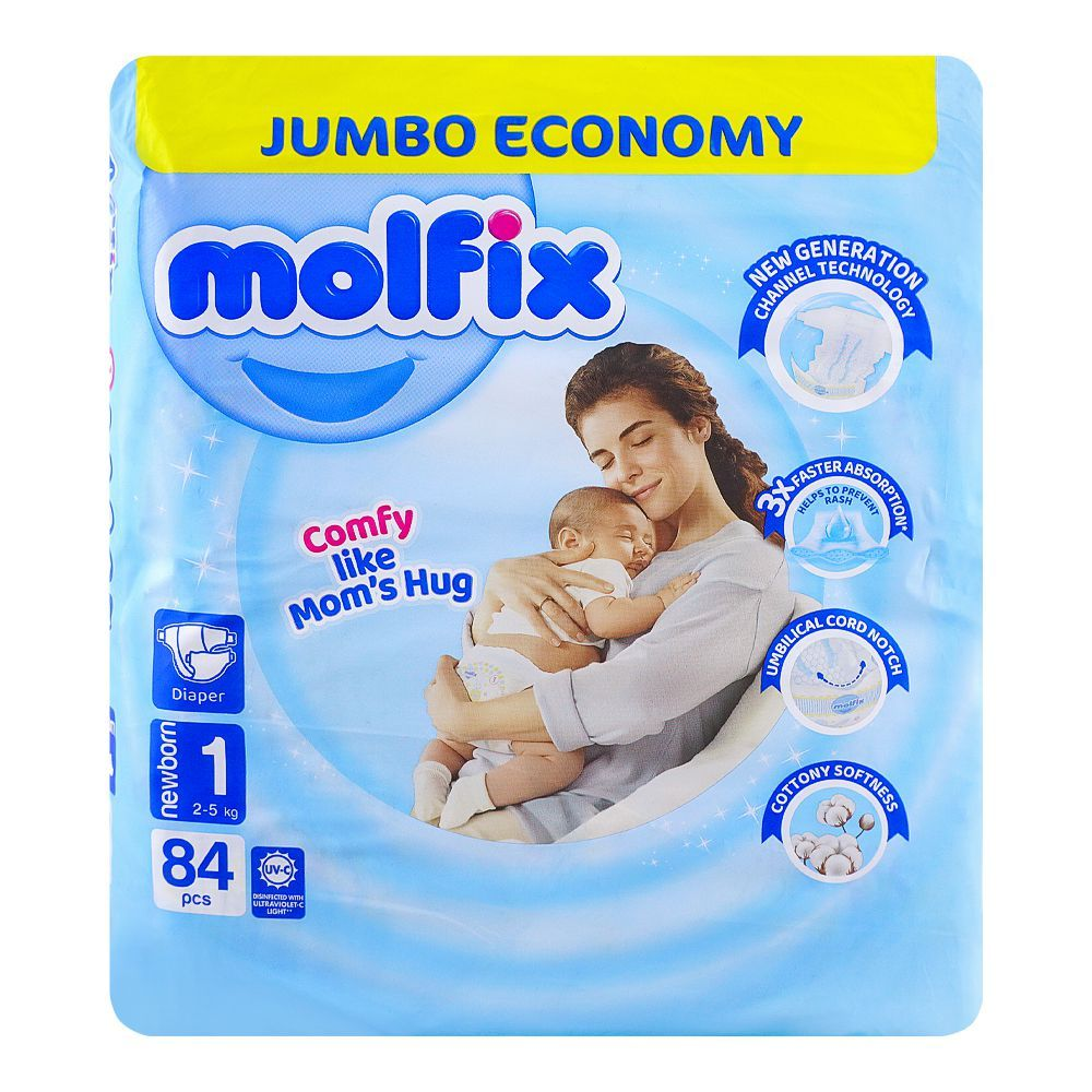 Molfix Premium new born (84 Pieces / Pack)