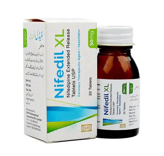 Nifedil XL (20 Tablet / Pack)